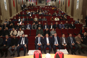 Başkan Çetin, “Asrın Felaketini Anma ve Alınması Gereken Tedbirler” Konulu Seminere Katıldı